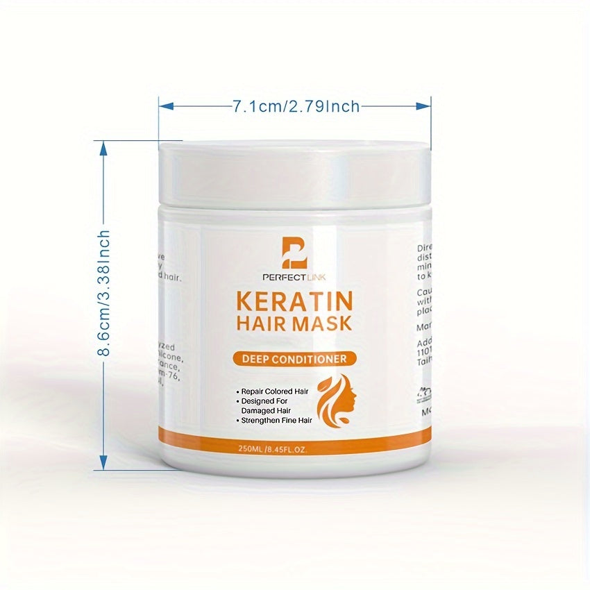 8.45oz Keratin Hair Care Mask Magically Repairs Damage