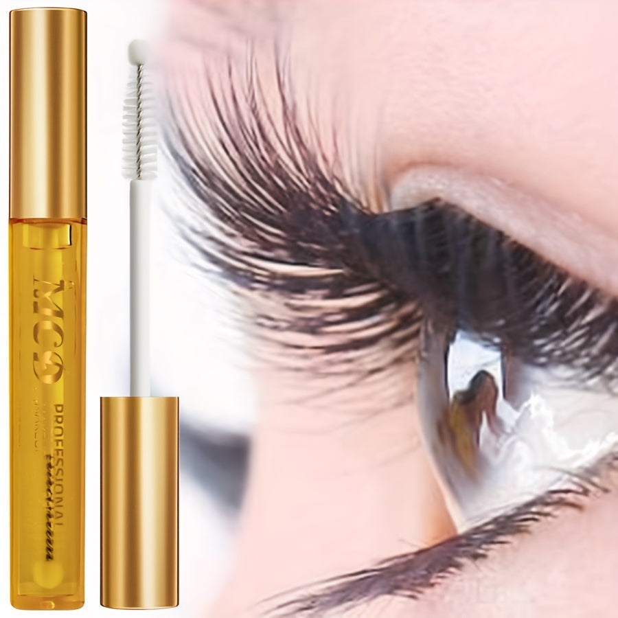 Natural Eyelash and Eyebrow Enhancer Serum for Longer, Fuller, and Healthier Lashes and Brows - Volumizing Gel Mascara Cream with Slender and Curling Effect