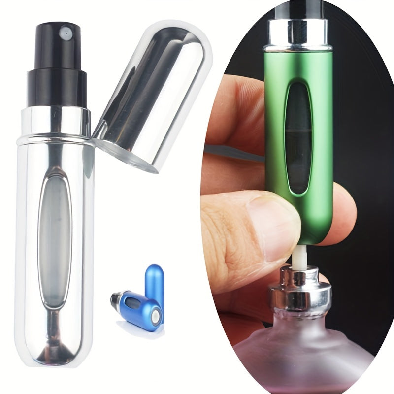 5 ml Portable Refillable Perfume Spray Bottle for Travel- compact